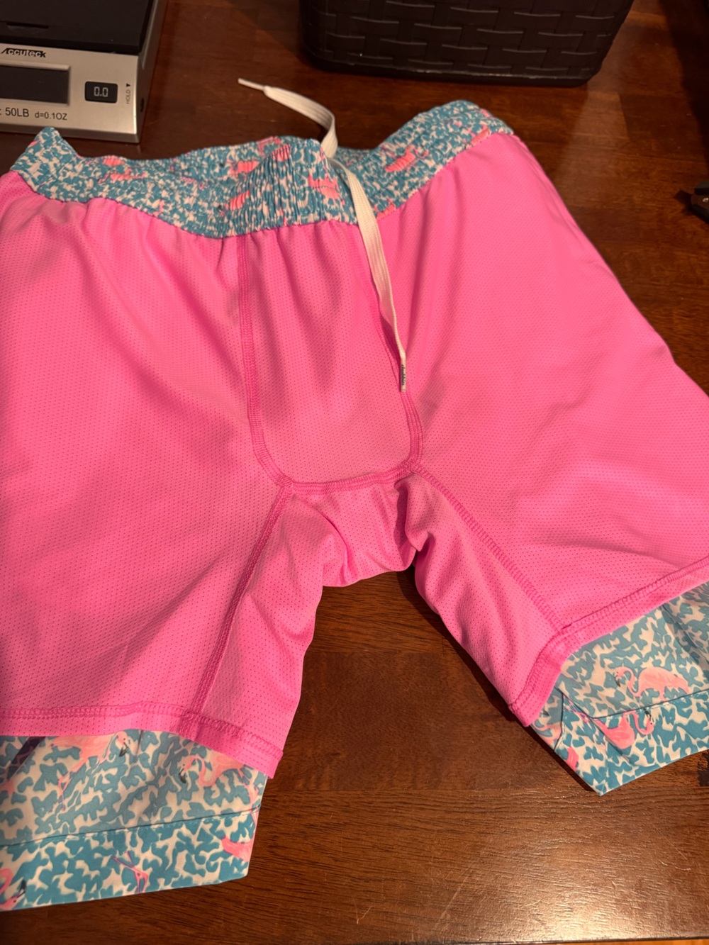 Chubbies The Domingos Are For Flamingos 7" Lined Swim Trunk - Picture 7 of 8